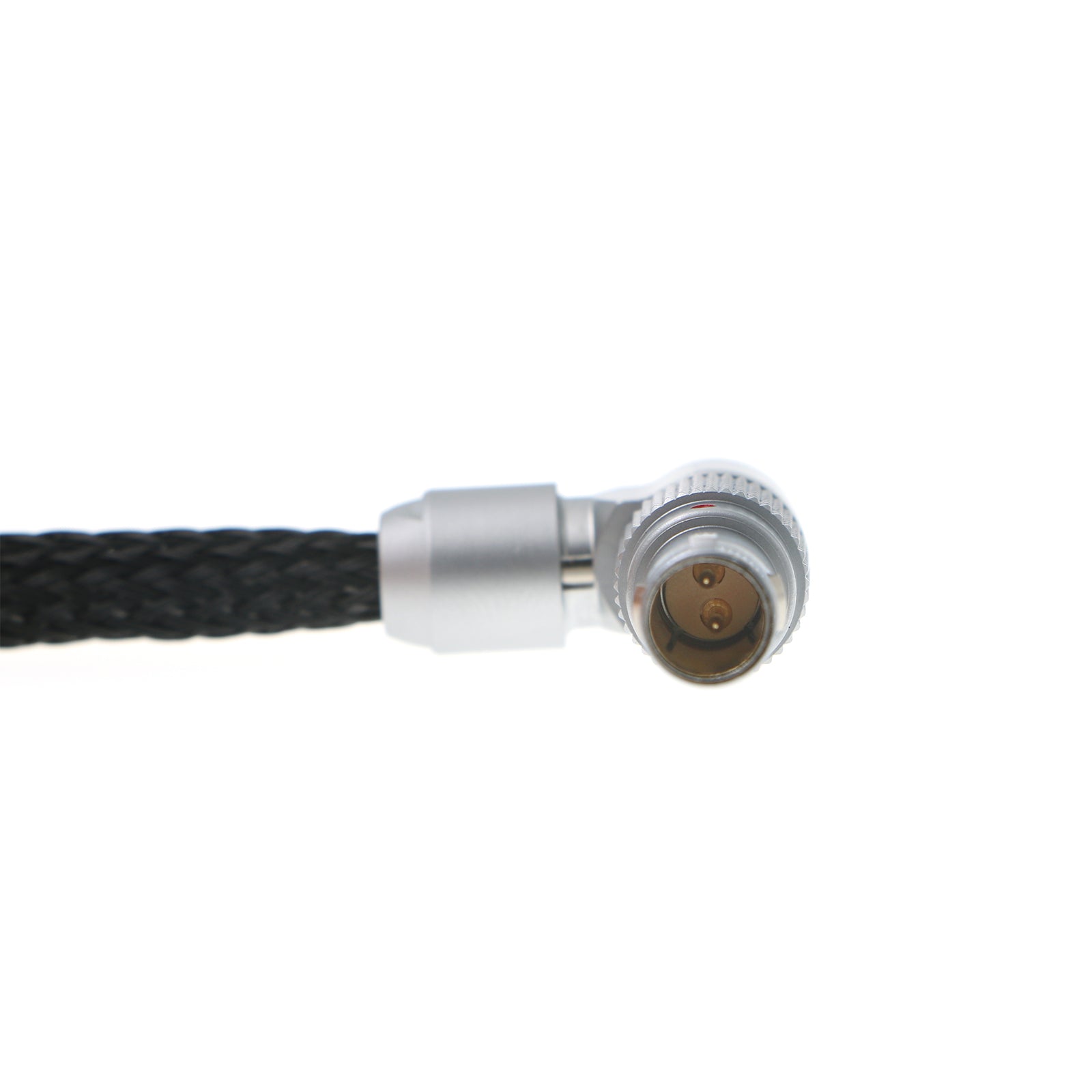 Alvin's Kabel für Red-Komodo Drehbares flexibles Stromkabel 2-polige Buchse auf verstellbaren rechtwinkligen 2-poligen Stecker