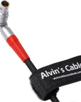 Dual-Motor-Cable for MDR Rotatable 4-Pin-Male to Dual 4pin Male Right-Angle Cable for Arri LBUS FIZ MDR Wireless Focus Alvin's Cables
