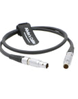 Alvin's Cables Fischer 3 Pin Male to 2 Pin Male Power Cable for ARRI Alexa Camera to Teradek SmallHD Monitor 60cm|23.6inches