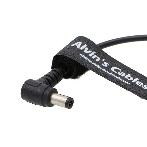 Alvin's Cables PORTKEYS BM5 BM7 Monitor Right Angle Power Cable 4 Pin Female to Right Angle DC Male Coiled Power Cord