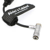 Alvin's Cables Portkeys BM5 BM7 Monitor Power Cable Right Angle 4 Pin to Right Angle DC Male