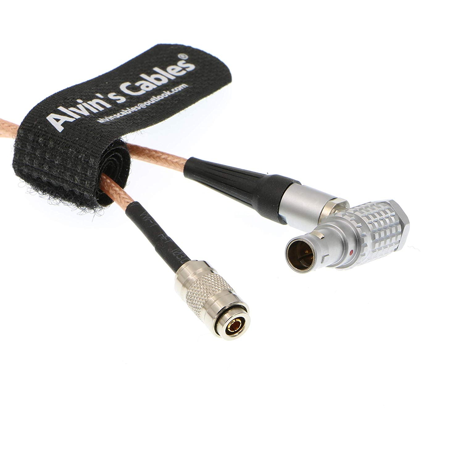 Alvin&#39;s Cables Timecode Systems DIN 1.0/2.3 to 5 Pin Timecode Input Cable for Sound Devices 633 Ultrasync One
