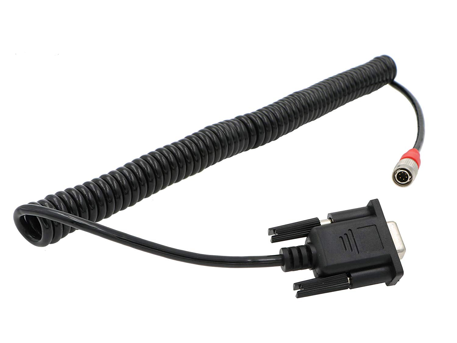 Alvin&#39;s Cables 6 Pin Hirose Male to DB9 Total Station to Data Collector Cable for Nikon Surveying TDS Carlson Spectra