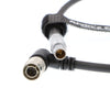 Alvin's Cables 2 Pin Stecker auf Hirose 4 Pin Stecker Kabel für Teradek Bolt 500 Sender von Sony F5