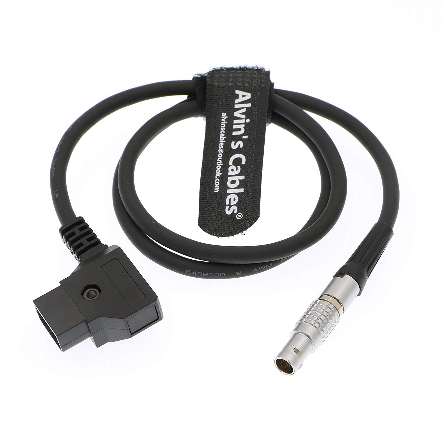 Alvin&#39;s Cables Mini 5 Pin to D Tap Power Cable for StarliteHD5 ARRI Only OLED Monitor