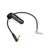 Alvin's Cables 5 Pin Right Angle Male to Right Angle 3.5mm TRS Audio Cable for Z CAM E2 Camera