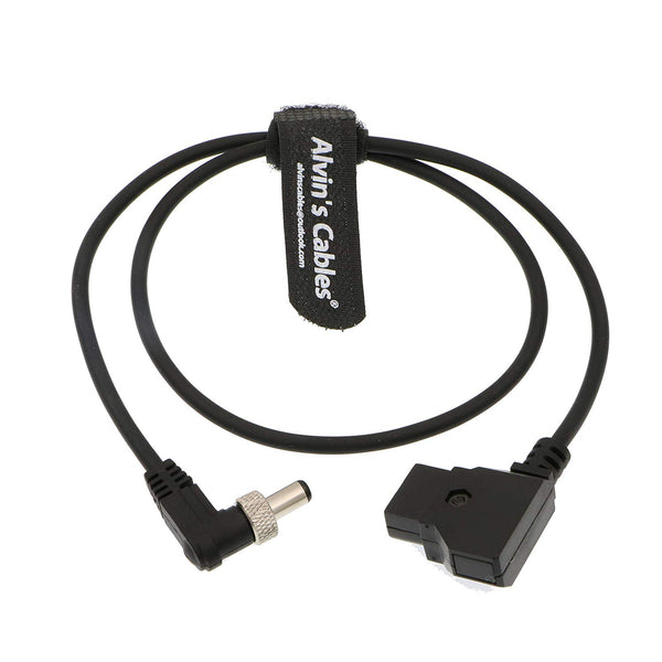 Alvin's Cables D TAP to Locking DC 5.5 2.1 Power Cable for Video Devices PIX-E7 PIX-E5 Hollyland Mars 400s7 Touchscreen Display or Atomos Monitor