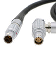 Alvin's Cables Tilta Armor Man 4 Pin Male to 6 Pin Female Right Angle Power Cable for Red Scarlet Epic Helium Weapon