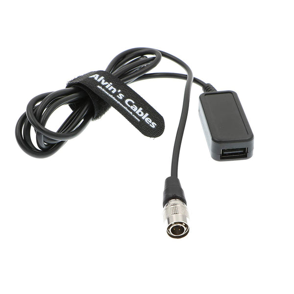 Alvin's Cables 4 Pin Hirose Stecker auf USB Buchse Konverter 5V Kabel vom Audio Mixer Charge Phone Pad Tablet