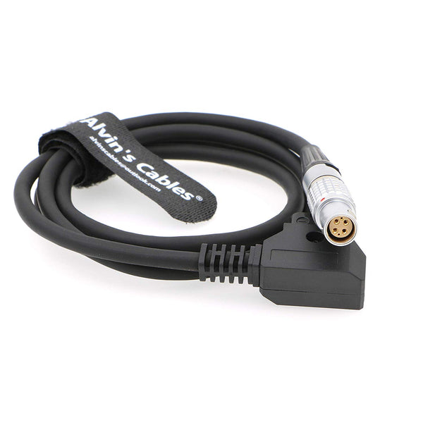 Alvin's Cables Flexible Soft Thin Power Cable for Red Epic Scarlet D Tap to 1B 6 Pin Female