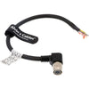 Alvin's Cables 12 Pin Hirose Right Angle Female to Open End Shield Cable for Probilt GIGE Cameras