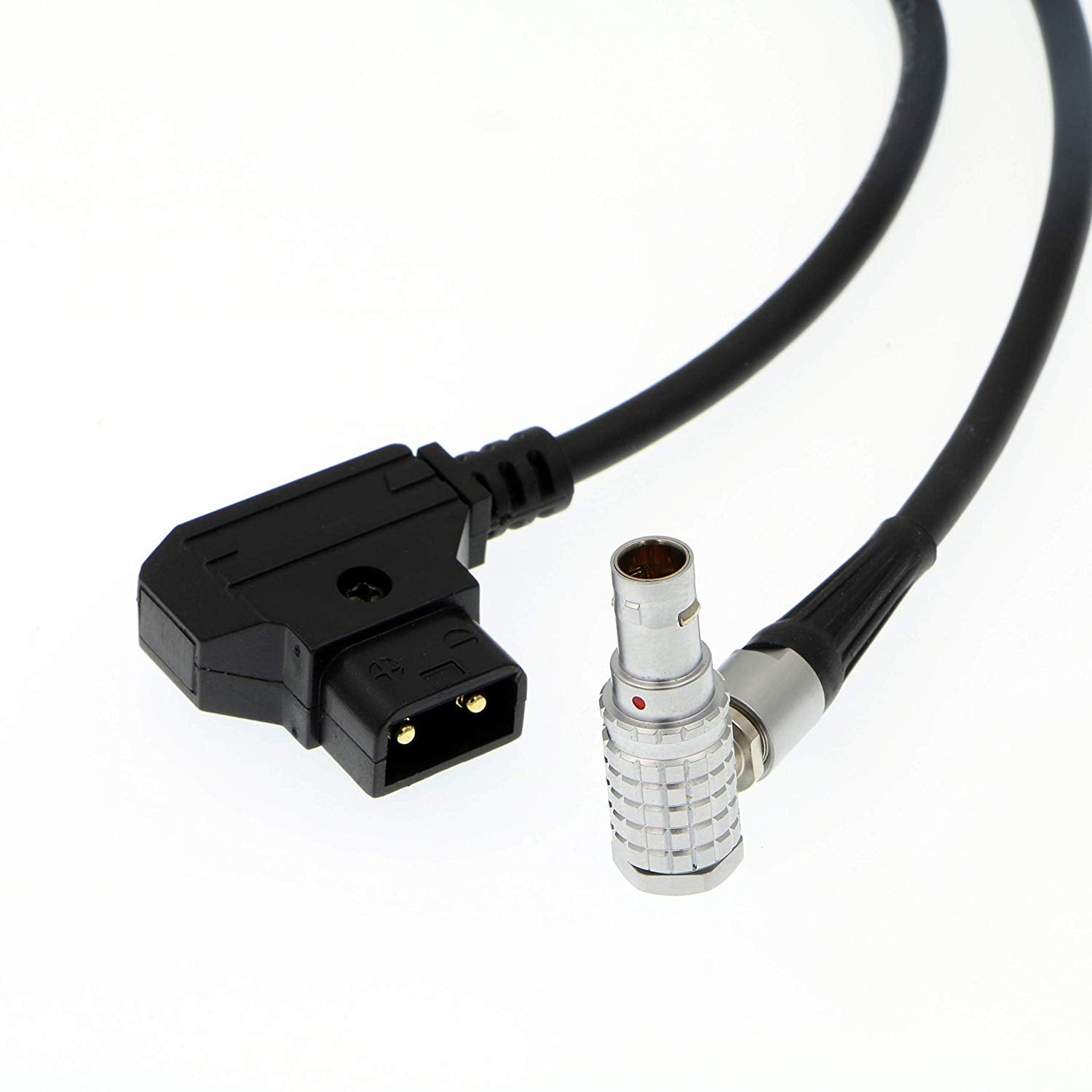 Alvin&#39;s Cables Motor Power Cable for DJI Follow Focus System Right Angle 6 Pin Male to D Tap