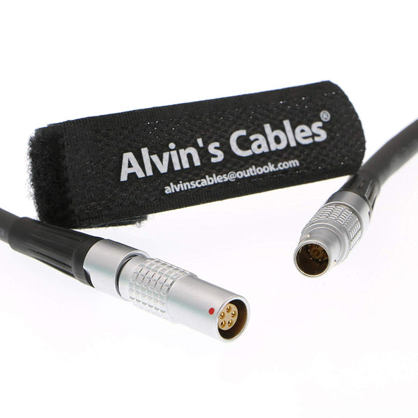 Alvin's Cables 5 Pin Male to 5 Pin Female Conversion Cable Timecode in to Timecode Out