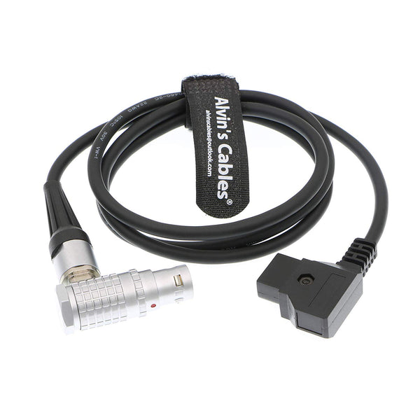 Alvin's Cables Arri Alexa Mini Kamera Stromkabel 2B rechtwinklig 8 Pin Buchse auf D Tap