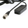 Alvin's Cables 4 Pin Hirose Male to USB Female Converter 5V Cable from Audio Mixer Charge Phone Pad Tablet