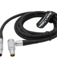 Alvin's Cables Tilta Armor Man 4 Pin Male to 6 Pin Female Right Angle Power Cable for Red Scarlet Epic Helium Weapon