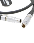 Alvin's Cables Fischer 3 Pin Male to 2 Pin Male Power Cable for ARRI Alexa Camera to Teradek SmallHD Monitor 60cm|23.6inches
