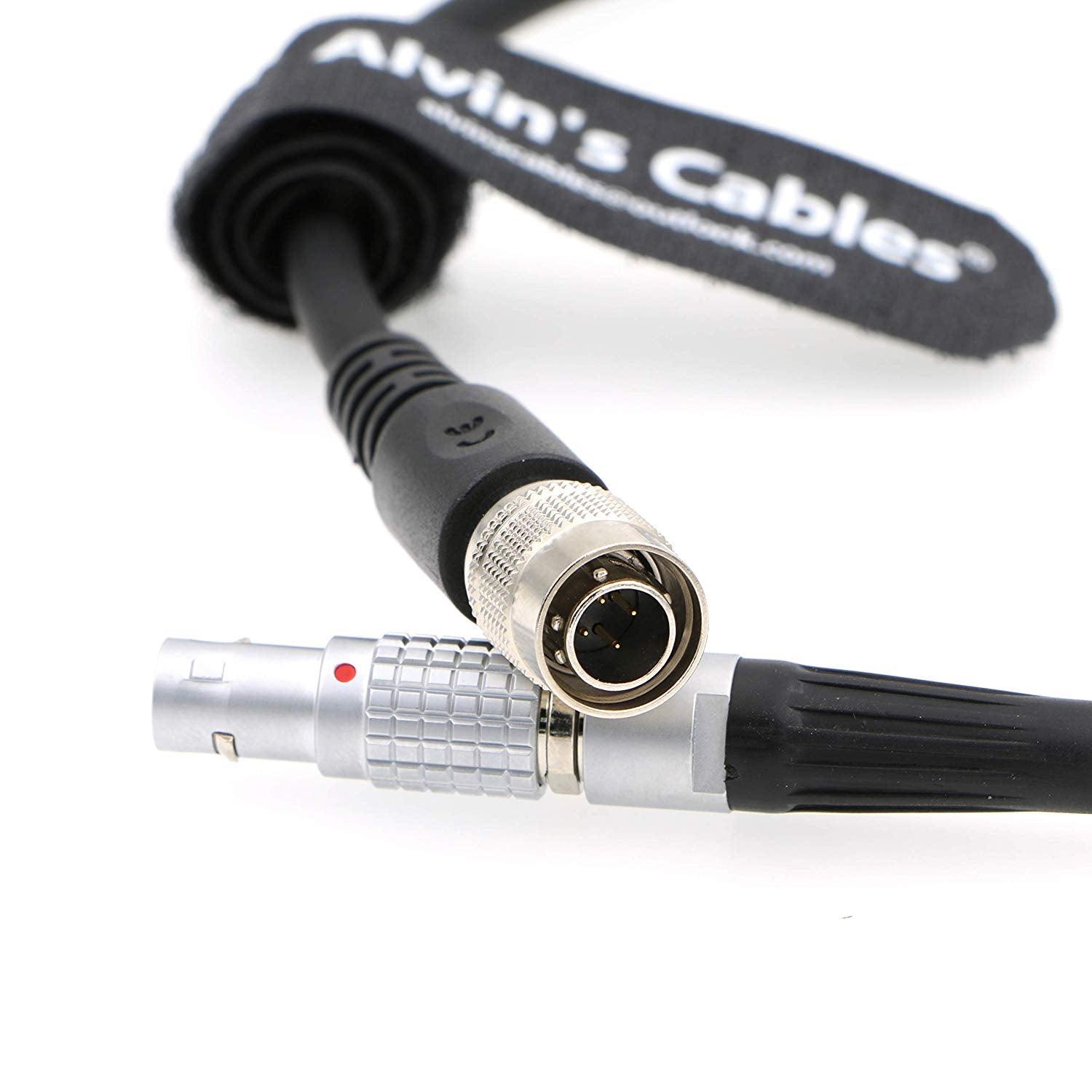 Alvin's Cables 2 Pin Male to Hirose 4 Pin Male Cable Power Teradek Bolt from Steadicam