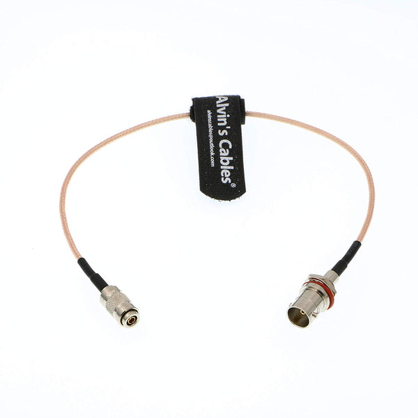 Alvin's Cables BNC Female to DIN 1.0 2.3 Male RG179 Cable 75 Ohm for Blackmagic
