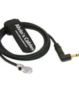 Alvin's Cables Audio Cable for ARRI Alexa Mini Camera 5 Pin Right Angle Male to Right Angle 3.5mm TRS