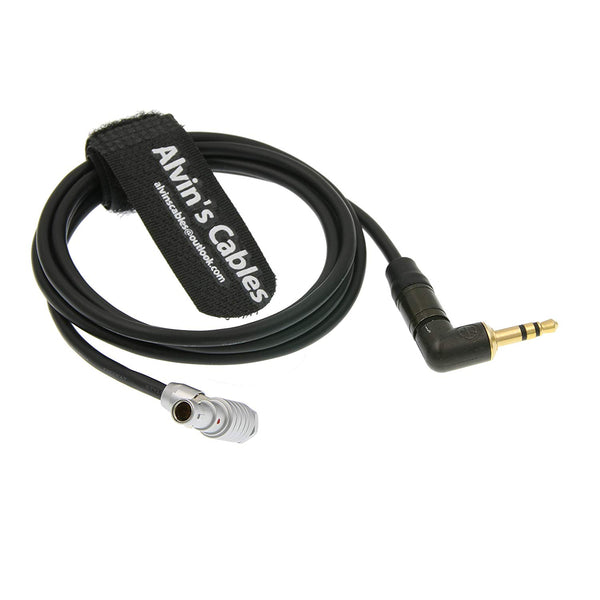 Alvin's Cables Audiokabel für ARRI Alexa Mini-Kamera 5-poliger rechtwinkliger Stecker auf rechtwinkligen 3,5-mm-TRS
