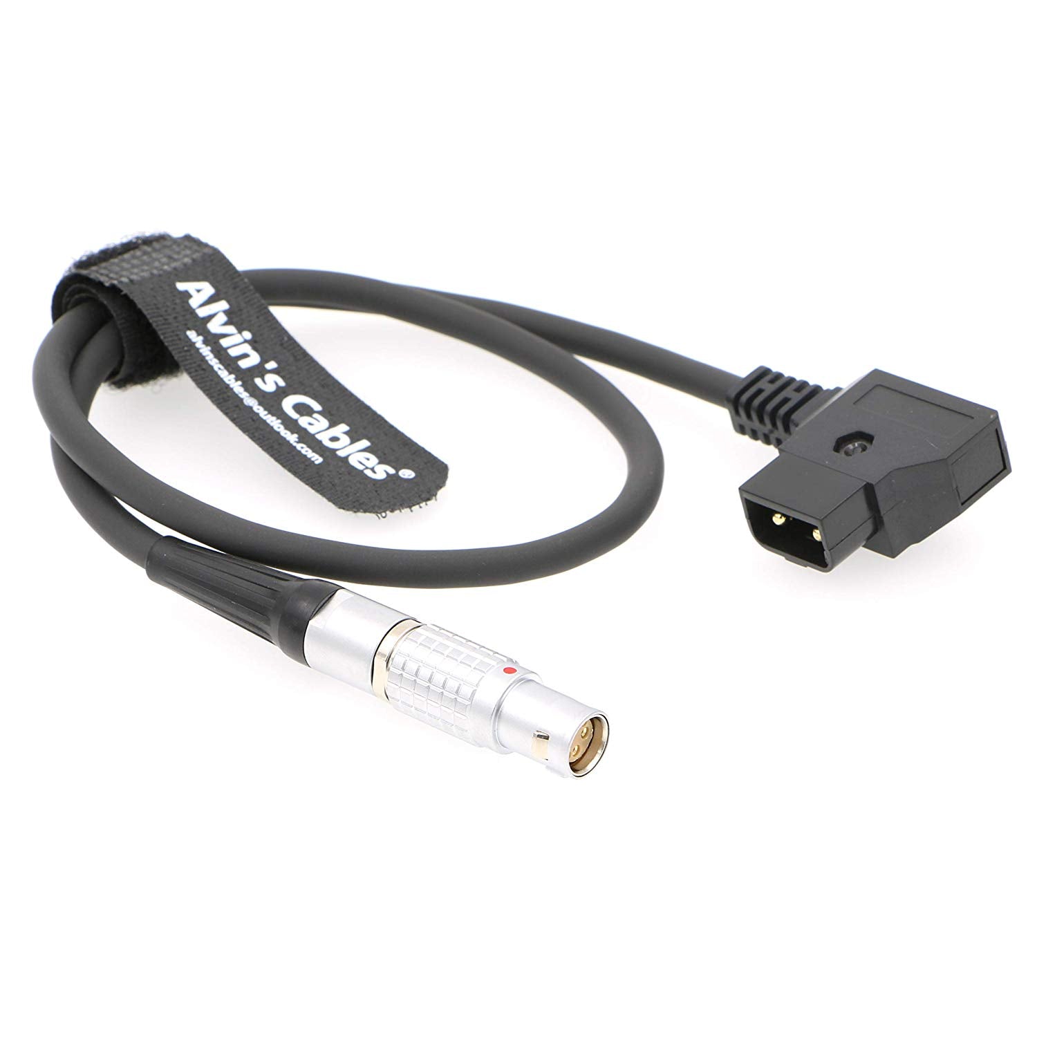 Alvin&#39;s Cables Flexible Soft Thin Power Cable for Red Epic Scarlet D Tap to 1B 6 Pin Female