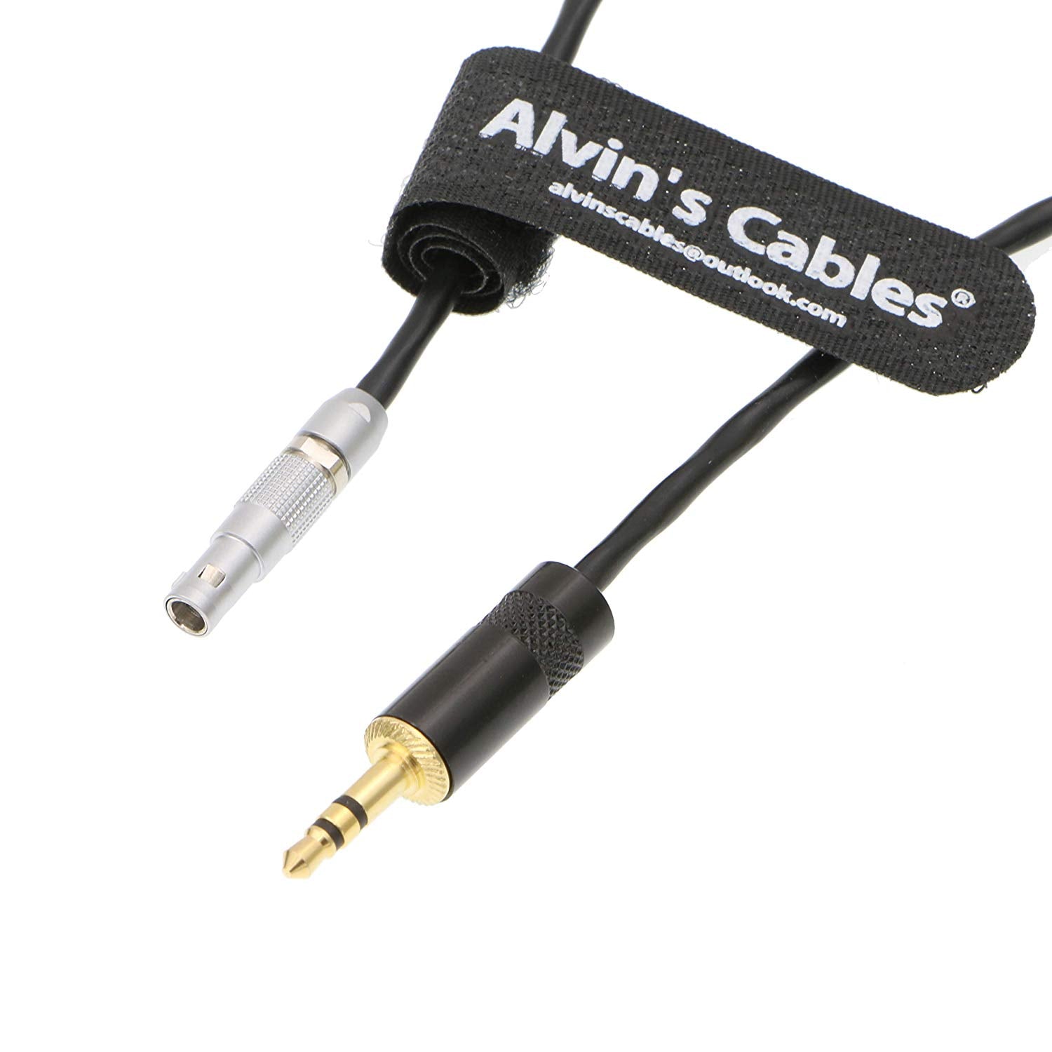 Alvin's Kabel 4-poliger Stecker auf Tentacle Sync 3,5 mm TRS für rote Kamera