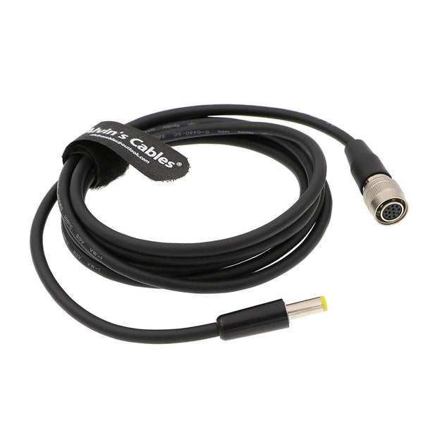 Alvin's Cables HR10A-10P-12S 12-polige Hirose-Buchse auf 5,5 2,5 mm DC-Kabel für Sony XC75-Kamera