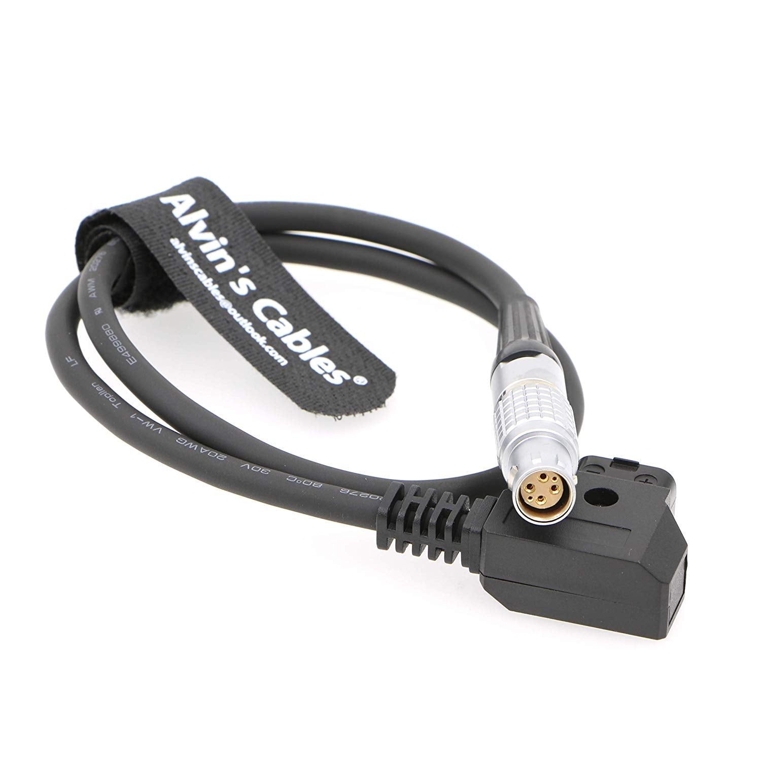 Alvin&#39;s Cables Flexible Soft Thin Power Cable for Red Epic Scarlet D Tap to 1B 6 Pin Female
