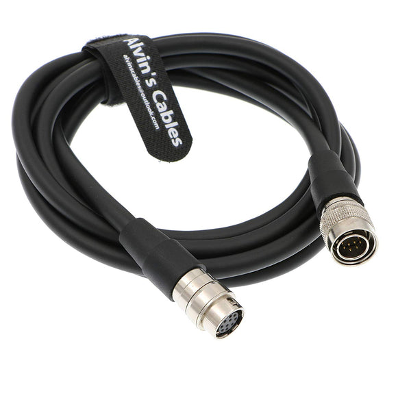 Alvin's Cables 10 Pin Hirose AOA Display Cable for AOA Interface Module with Enhanced Audio