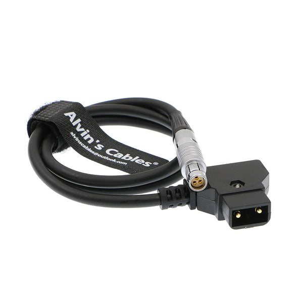 Alvin's Cables Cmotion RS 3 Pin Female to D Tap Power Cable for ARRI Wireless Focus Motor Cmotion Legacy Camin Power