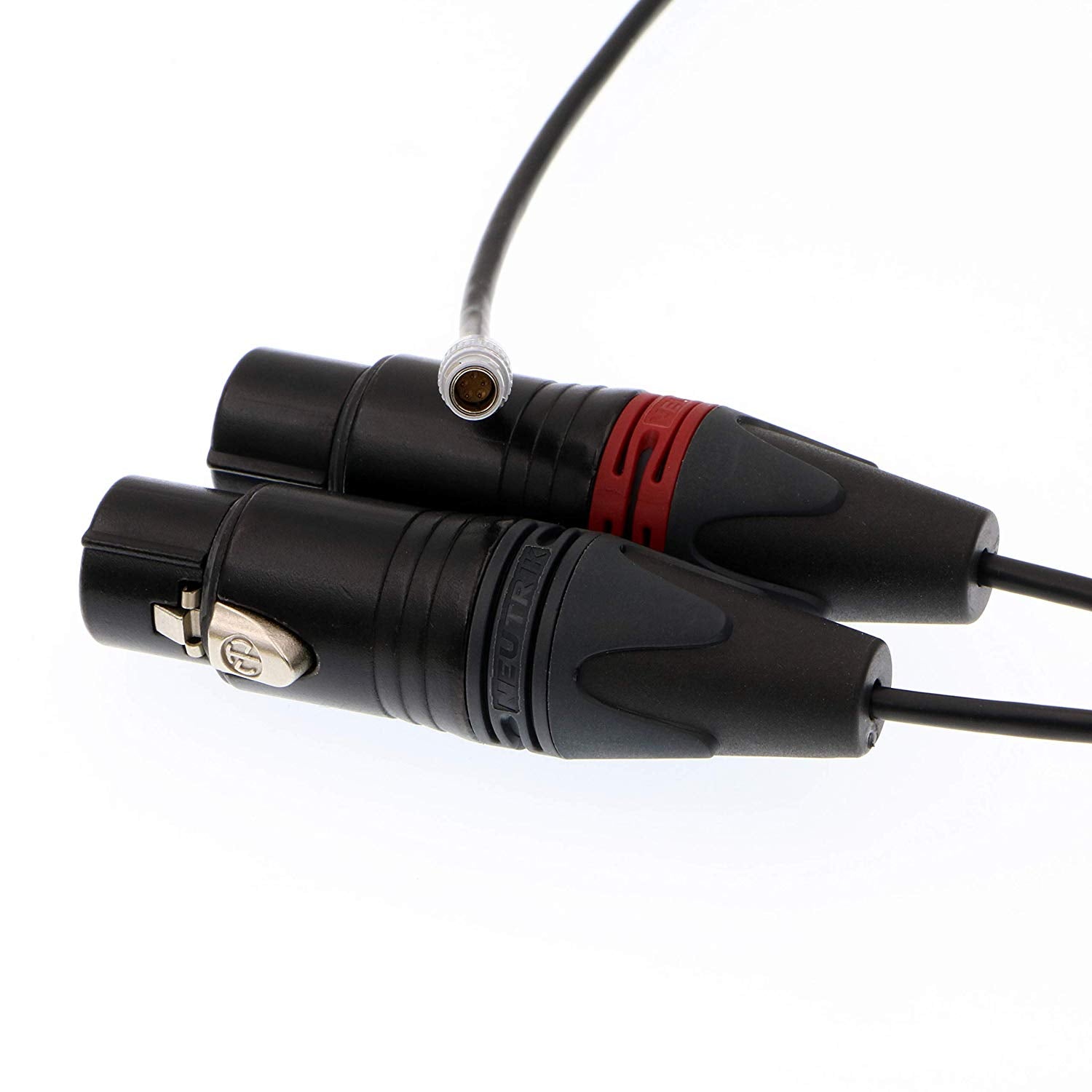 Alvin&#39;s Cables Dual XLR 3 Pin Female to 5 Pin Male Audio Input Cable for Arri Alexa Mini