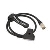 Alvin's Cables 4 Pin Hirose Buchse auf D Tap Stromkabel für SmallHD AC7 OLED DP7 Monitor