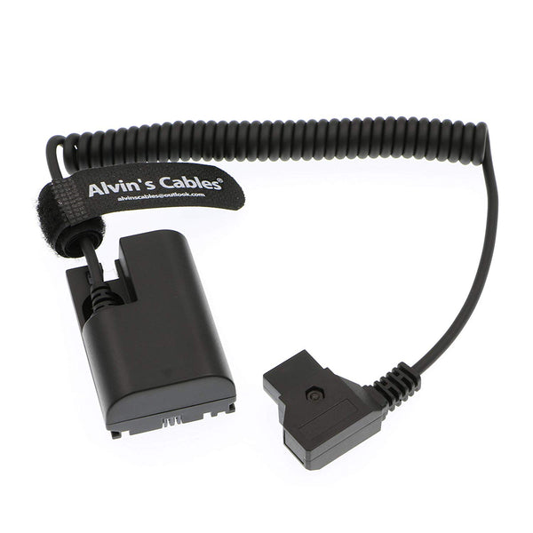 Alvin's Cables Lanparte LP E6 Dummy Battery to D Tap Cable for Canon 5D4 5DSR 5D2 5D3 6D 60D 7D 7D2 70D 80D