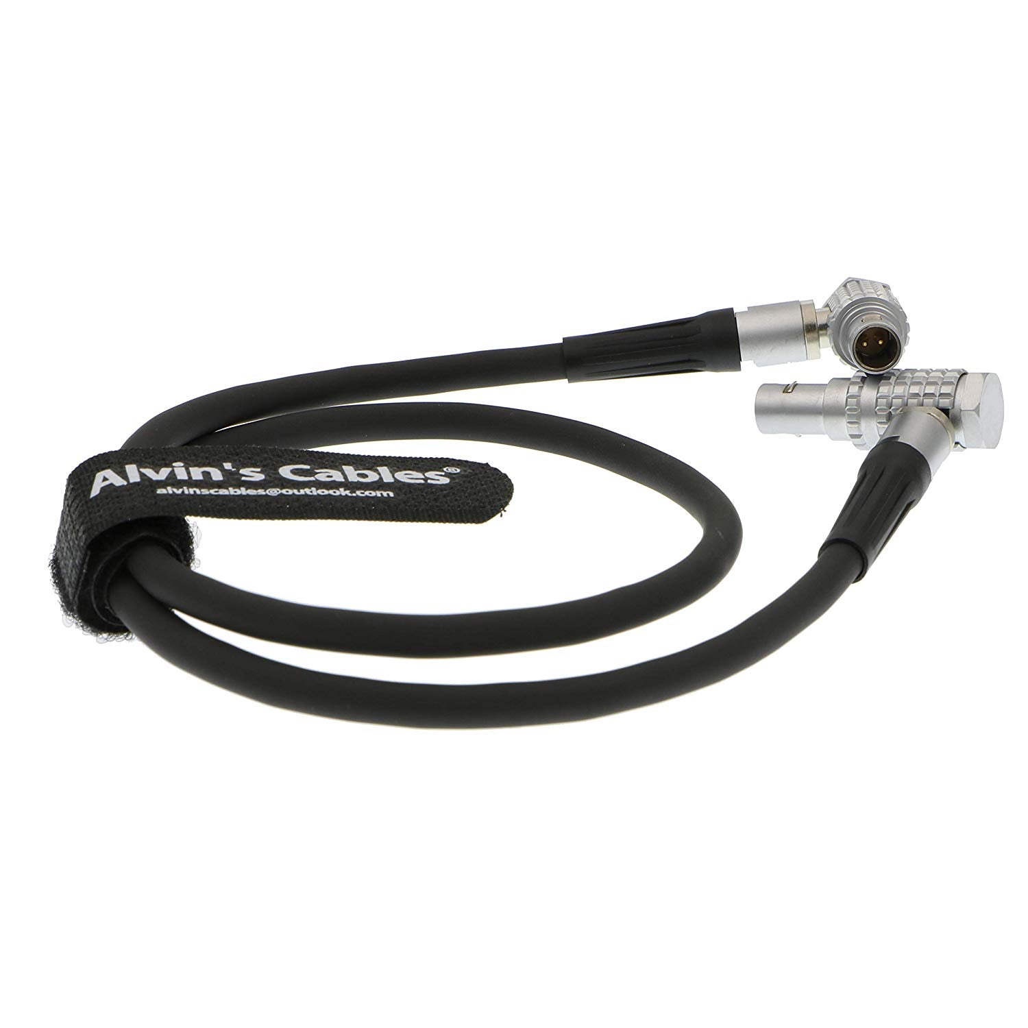 Alvin's Cables Teradek Bond ARRI Alexa Kamera Stromkabel 2 Pin Stecker rechtwinklig auf 2 Pin