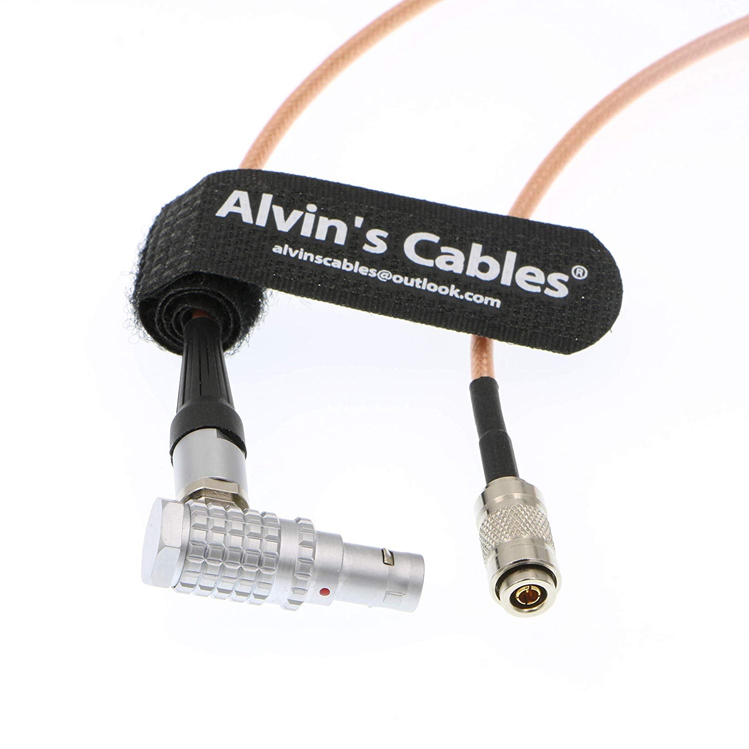 Alvin&#39;s Cables Timecode Systems DIN 1.0/2.3 to 5 Pin Timecode Input Cable for Sound Devices 633 Ultrasync One