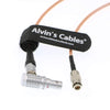 Alvin's Cables Timecode Systems DIN 1.0/2.3 to 5 Pin Timecode Input Cable for Sound Devices 633 Ultrasync One