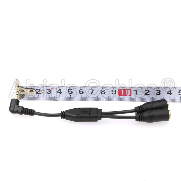 Alvin's Cables Z Cam E2 LANC-Splitterkabel für BM5 und Sony LANC-Protokoll-Seitengriffe