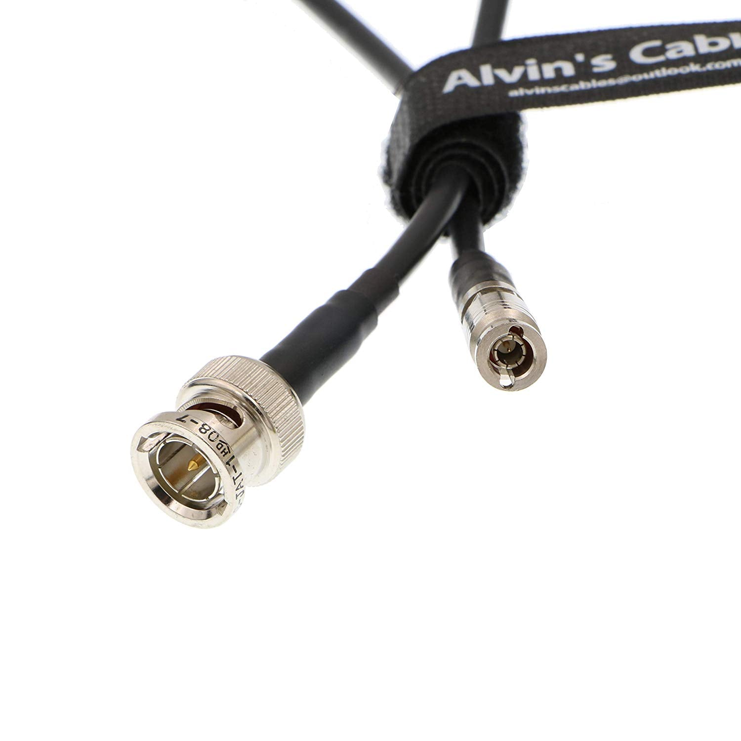 Alvin's Cables Micro BNC Male High Density BNC to BNC Male HD SDI Coaxial Cable for Blackmagic Video Assist 75 Ohm