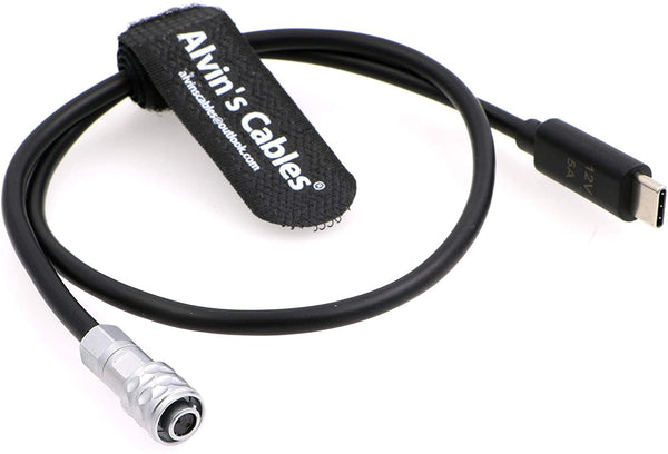 Alvin's Cables BMPCC 4K 6K Trigger Stromkabel USB C Type-C PD zu Weipu SF61B/S2 2 Pin für Blackmagic Pocket Cinema Camera