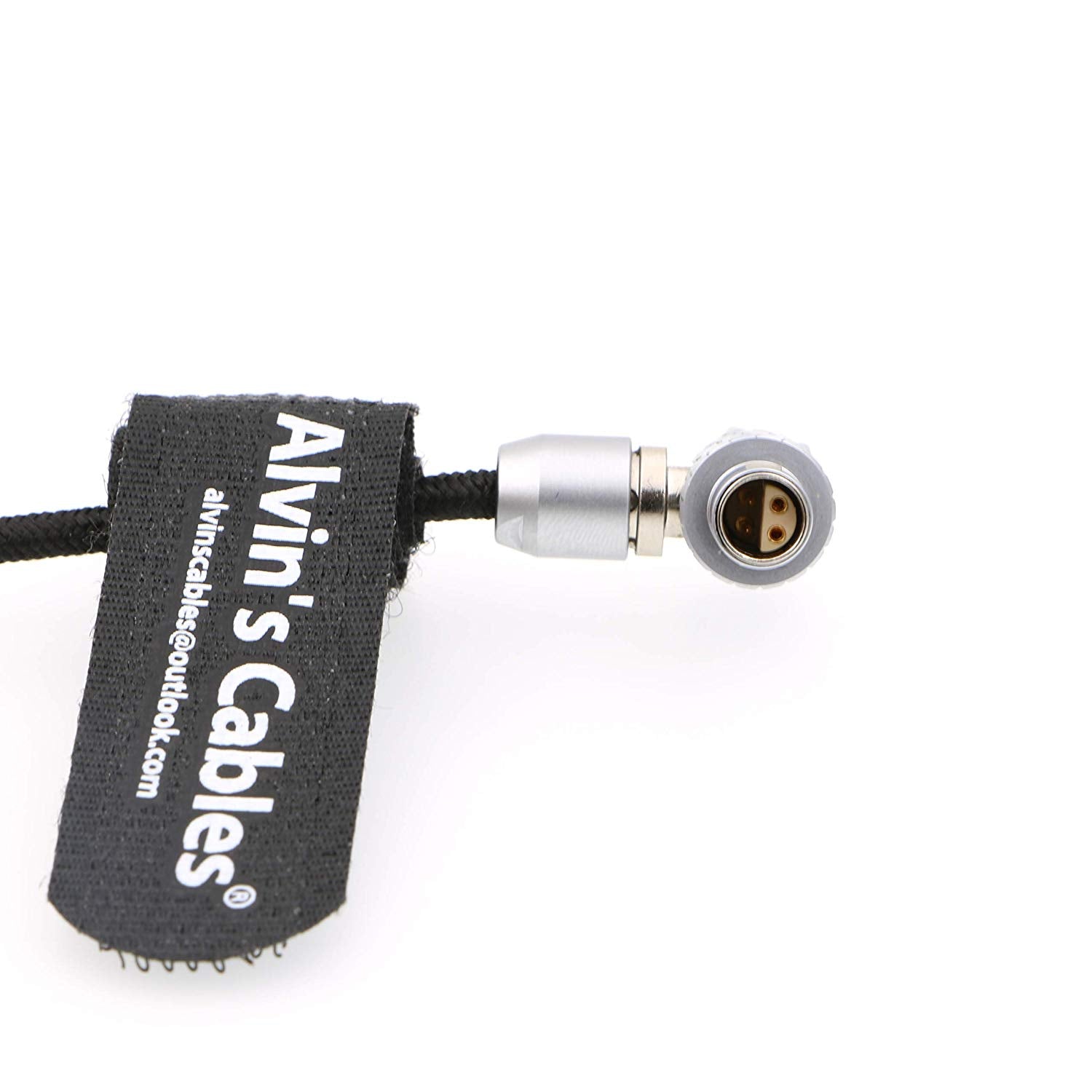 Alvin's Cables Z CAM E2 Camera Right Angle Power Cable Flexible 90 Degrees 4 Pin to D Tap