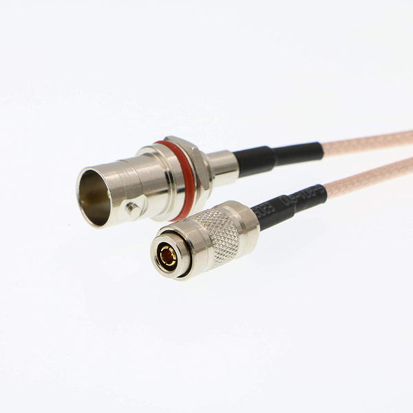 Alvin's Cables BNC Buchse auf DIN 1.0 2.3 Stecker RG179 Kabel 75 Ohm für Blackmagic