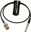 Alvin's Cables Time Code Adapter Cable for Red Epic Scarlet BNC Plug to 4 Pin Male Nor1438 Cable