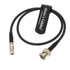 Alvin's Cables Micro BNC Stecker High Density BNC auf BNC Stecker 6G HD SDI Koaxialkabel für Blackmagic Video Assist 75 Ohm
