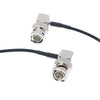 Alvin's Cables Blackmagic RG179 Koax-BNC, rechtwinklig, Stecker auf Stecker, flexibles HD-SDI-Kabel für BMCC-Videokamera