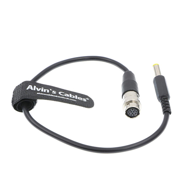 Alvin's Cables 12 Pin Hirose Female to DC 12v Male Power Cable for GH4 B4 2/3" Fujinon Nikon Canon Lens