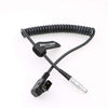Alvin's Cables 4 Pin FFA 0S 304 to D Tap Coiled Power Cable for Z Cam E2 Camera