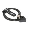 Alvin's Cables D Tap to 12 Pin Hirose Power Cable for B4 2/3" Fujinon Canon Lens