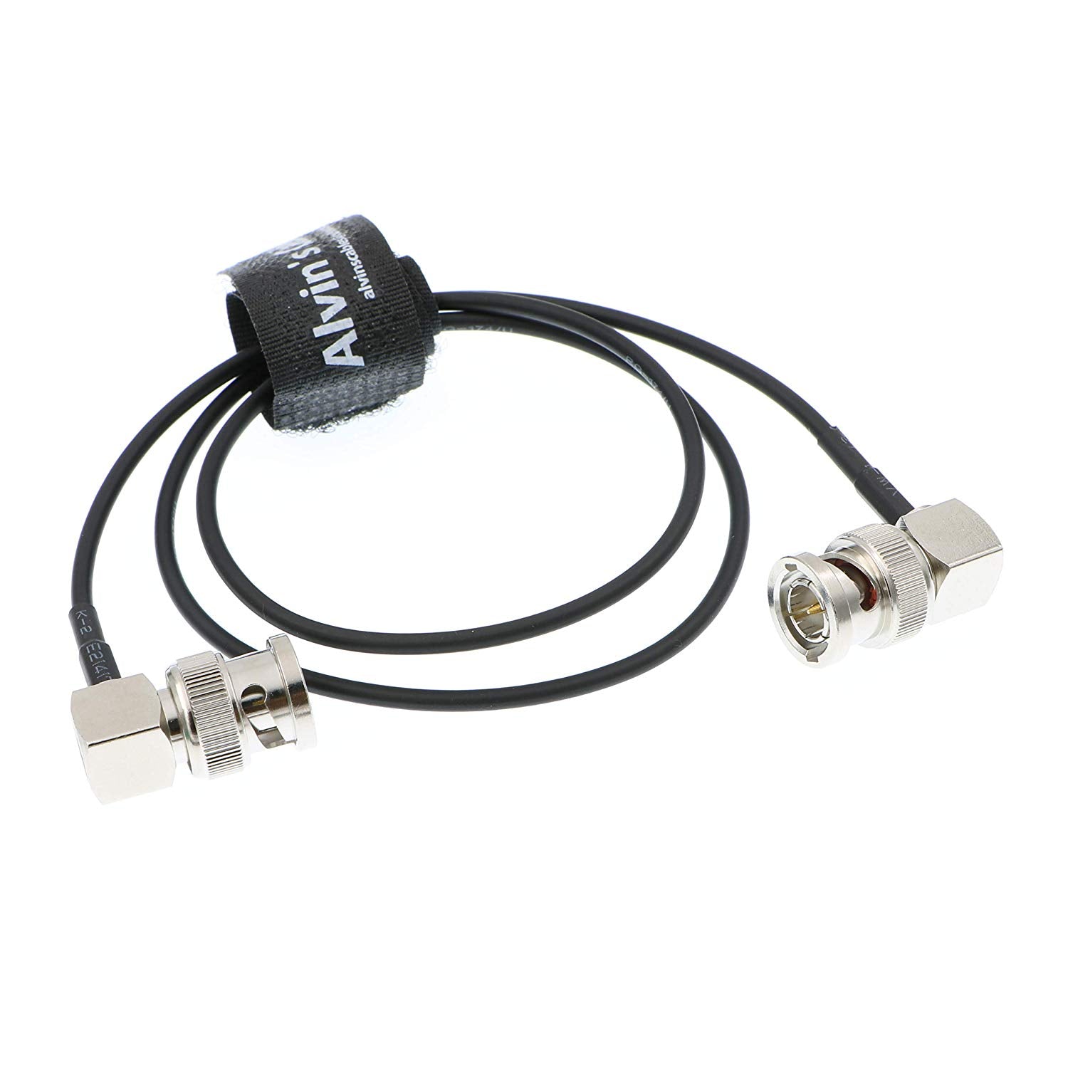 Alvin&#39;s Cables SDI Cable 3G BNC HD SDI Cable Thin Flexible for Sony FS5| FS7| FX6, Atomos Shogun Inferno, Atomos Ninja, Zacuto Gratical Eye, Right Angle to Right Angle
