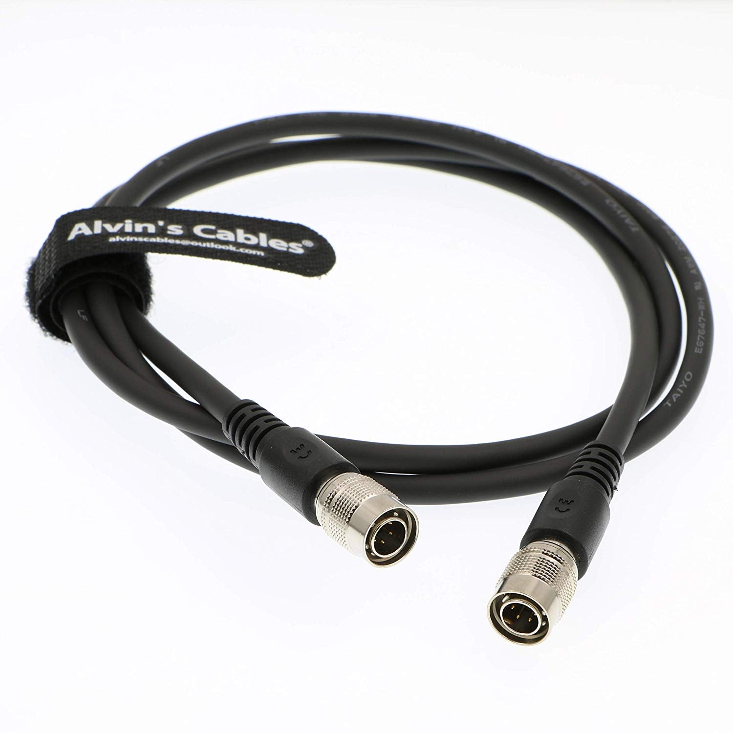 Alvin's Cables 6 Pin Hirose Male to 6 Pin Hirose Male Cable 80CM  1m